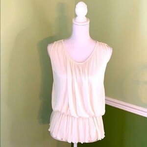 Banana Republic White Cream Tank Blouse S